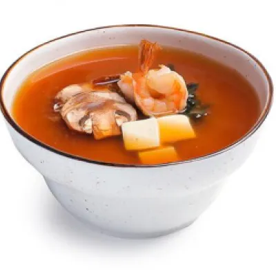 Мисо с креветками